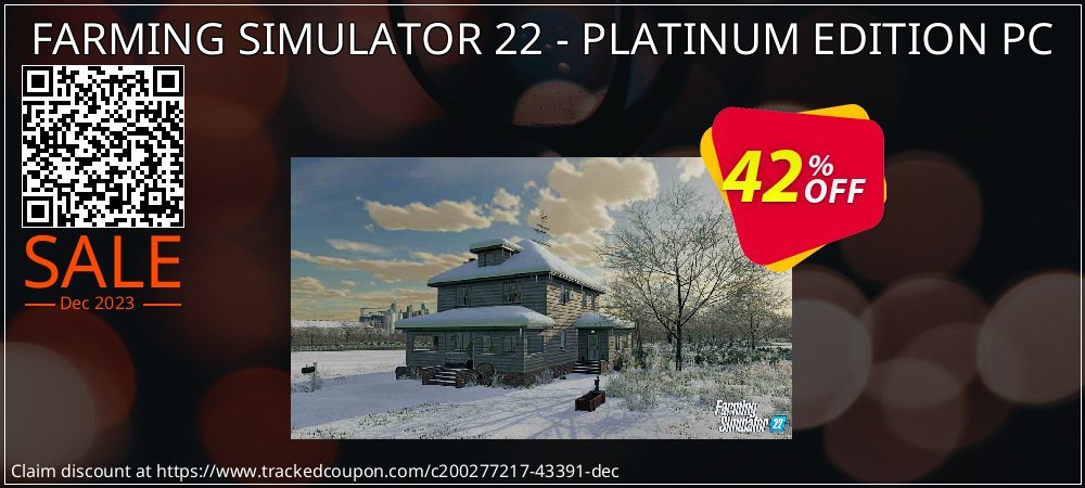 FARMING SIMULATOR 22 - PLATINUM EDITION PC coupon on National Loyalty Day super sale