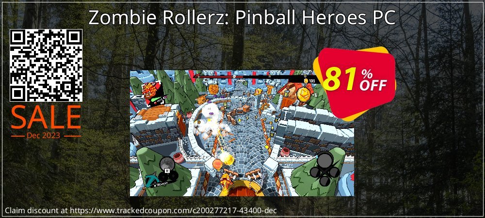 Zombie Rollerz: Pinball Heroes PC coupon on National Walking Day offering sales