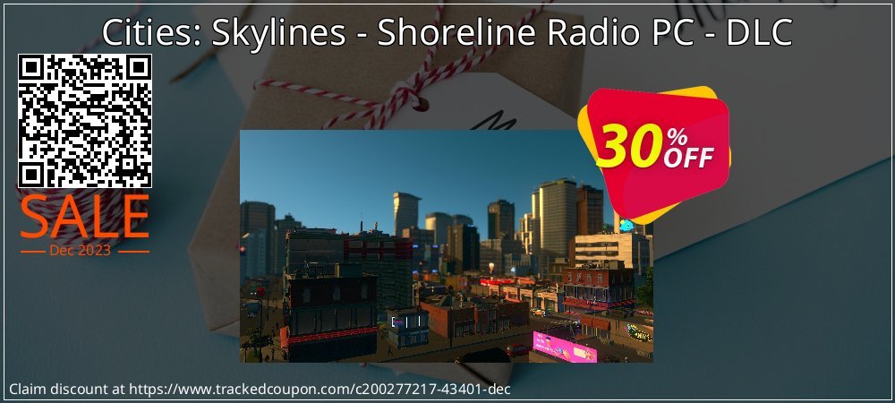 Cities: Skylines - Shoreline Radio PC - DLC coupon on World Party Day super sale
