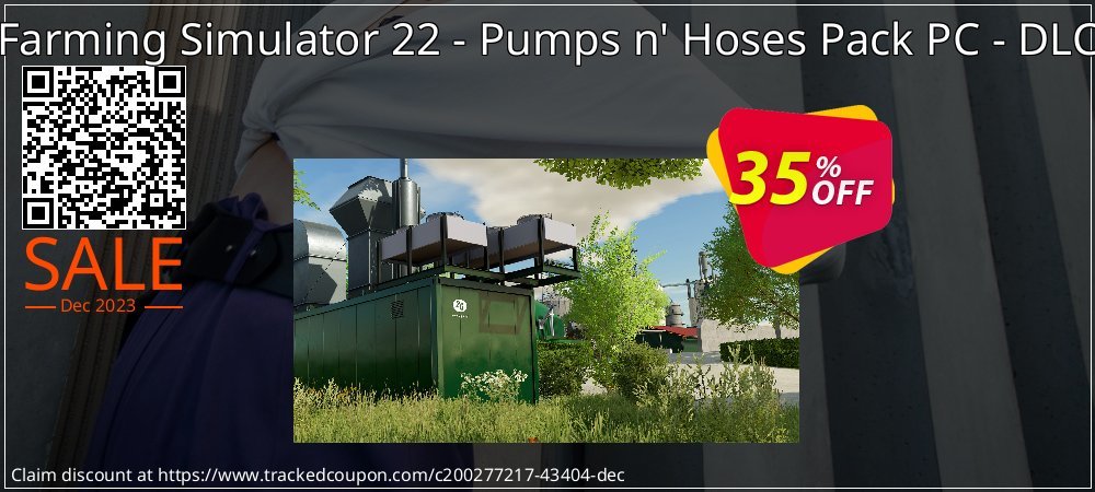 Farming Simulator 22 - Pumps n' Hoses Pack PC - DLC coupon on Tell a Lie Day sales