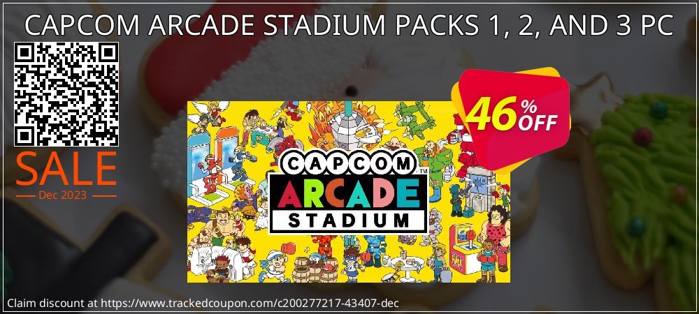 CAPCOM ARCADE STADIUM PACKS 1, 2, AND 3 PC coupon on April Fools' Day discount