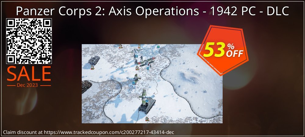 Panzer Corps 2: Axis Operations - 1942 PC - DLC coupon on National Smile Day offer