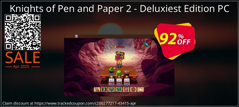 Knights of Pen and Paper 2 - Deluxiest Edition PC coupon on National No Smoking Day deals