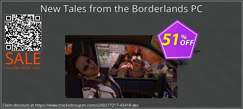 New Tales from the Borderlands PC coupon on Constitution Memorial Day super sale