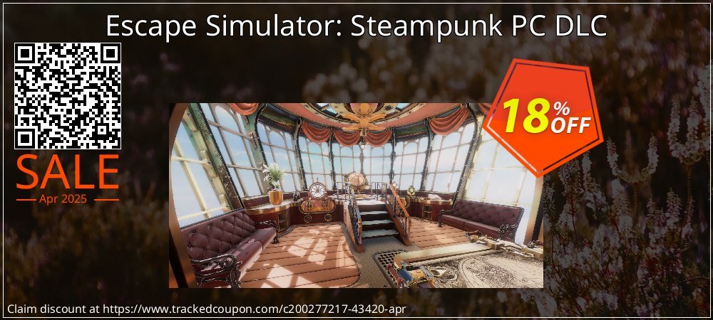 Get 10% OFF Escape Simulator: Steampunk PC DLC offering discount