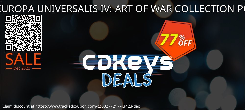 EUROPA UNIVERSALIS IV: ART OF WAR COLLECTION PC coupon on Easter Day deals