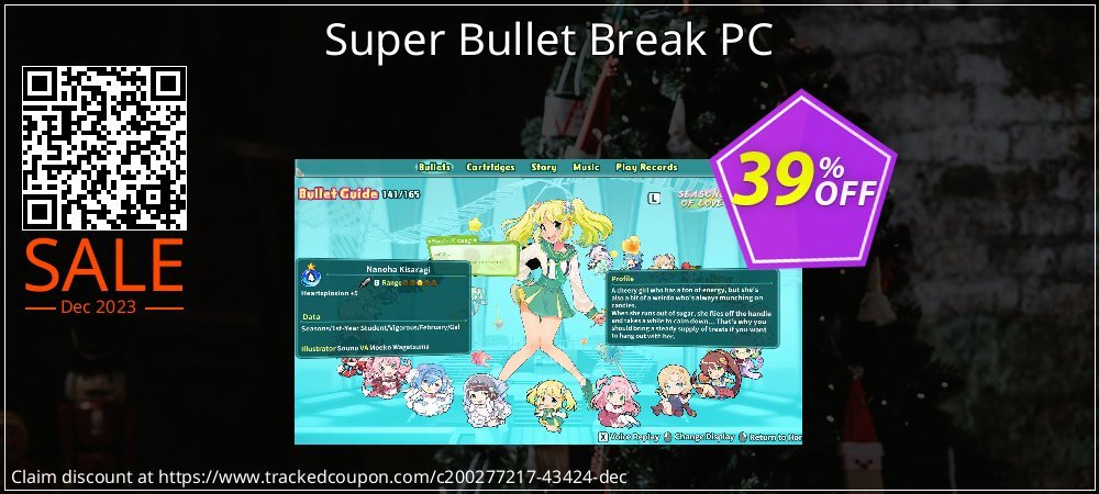 Super Bullet Break PC coupon on National Smile Day discount