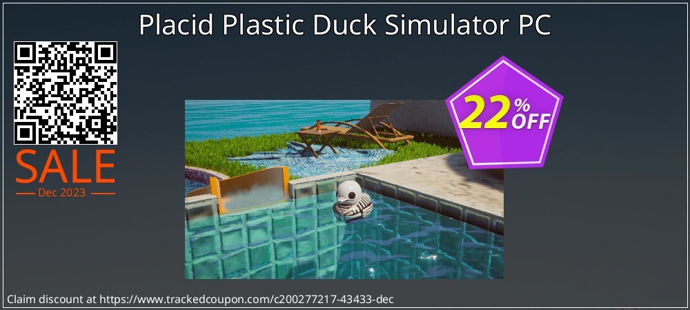 Placid Plastic Duck Simulator PC coupon on Easter Day offer