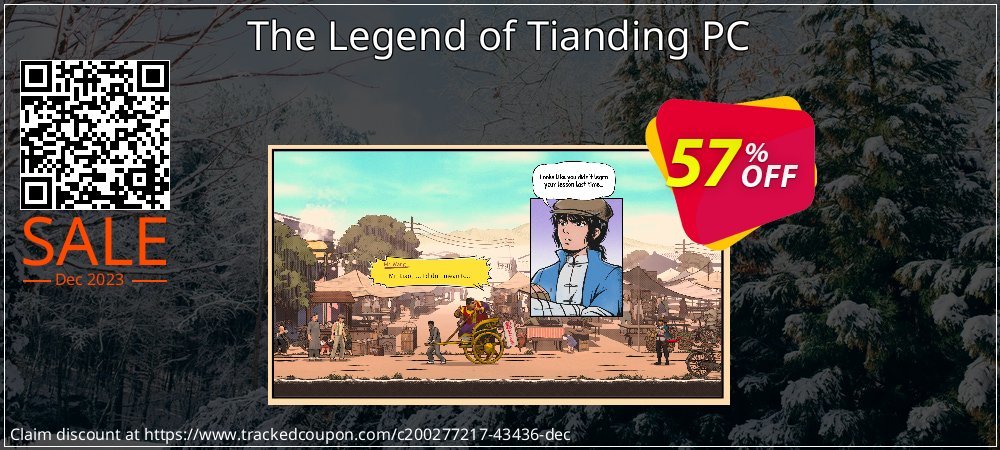 The Legend of Tianding PC coupon on World Party Day offering sales