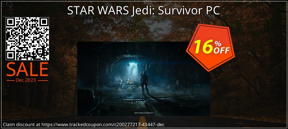 STAR WARS Jedi: Survivor PC coupon on April Fools' Day discounts