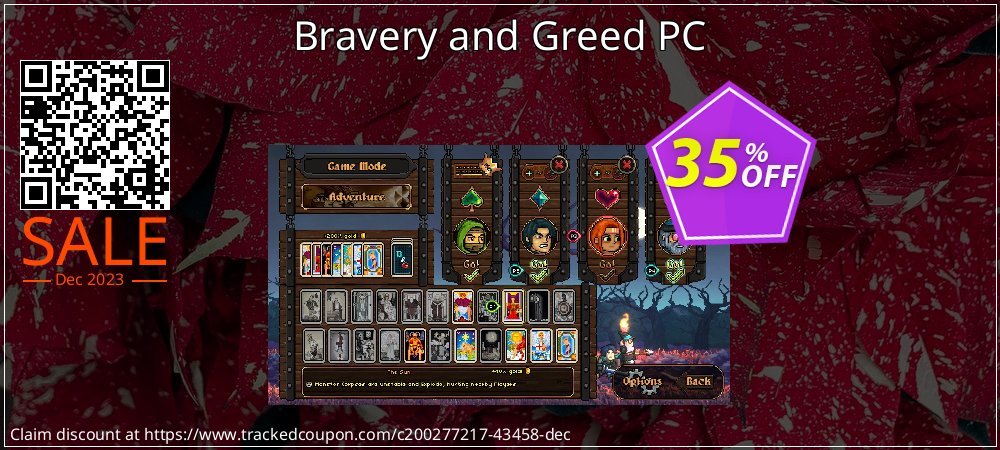 Bravery and Greed PC coupon on National Pizza Party Day deals