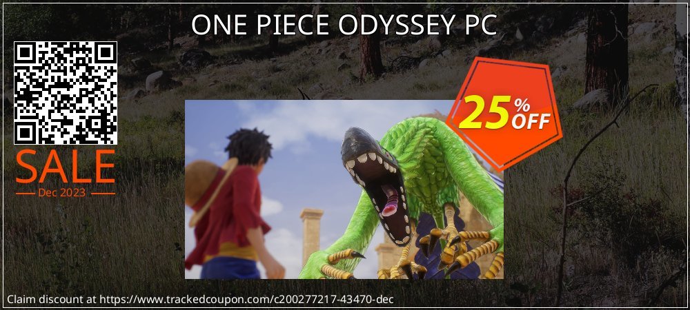 ONE PIECE ODYSSEY PC coupon on National Walking Day discount