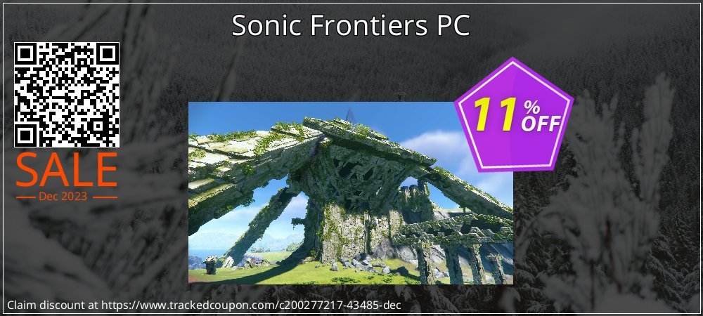Sonic Frontiers PC coupon on National Walking Day sales