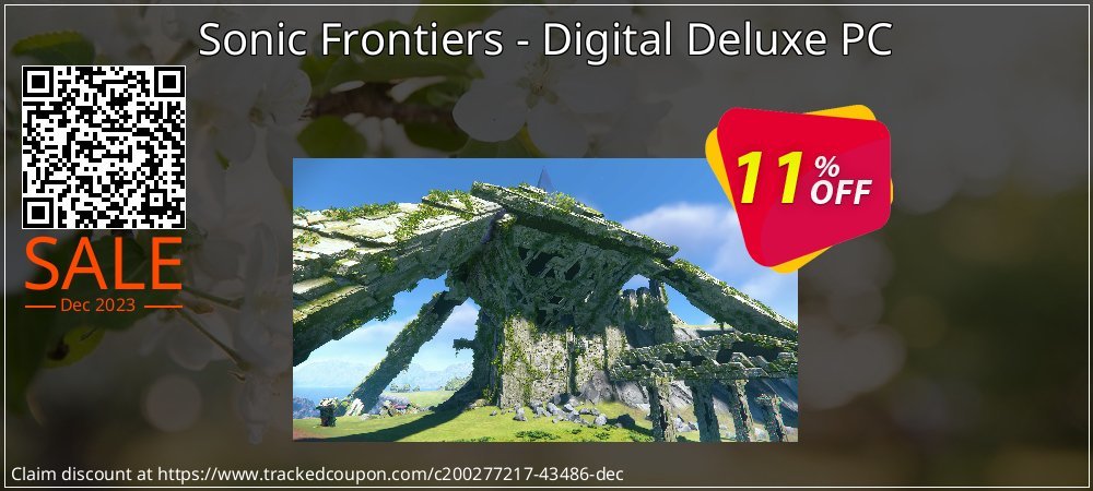 Sonic Frontiers - Digital Deluxe PC coupon on World Party Day deals