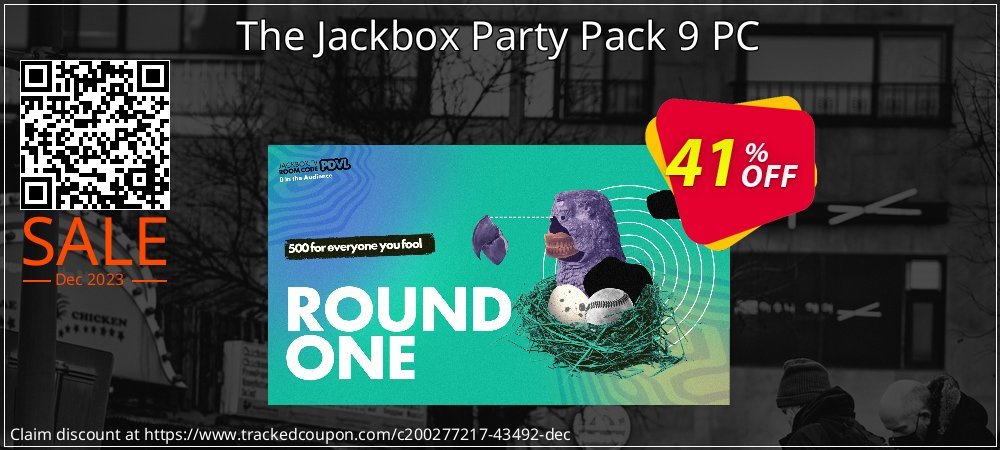 The Jackbox Party Pack 9 PC coupon on April Fools' Day discounts