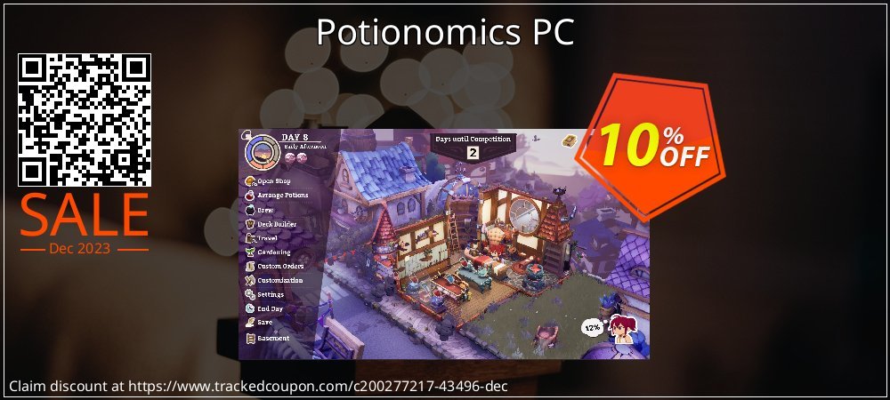 Potionomics PC coupon on World Whisky Day discount