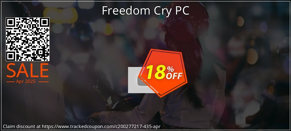 Freedom Cry PC coupon on National Walking Day super sale