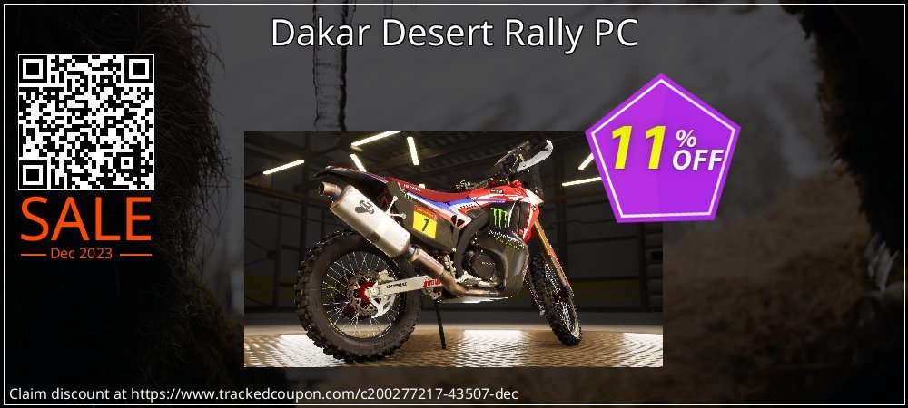Dakar Desert Rally PC coupon on April Fools' Day offering discount