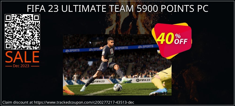 FIFA 23 ULTIMATE TEAM 5900 POINTS PC coupon on Easter Day deals