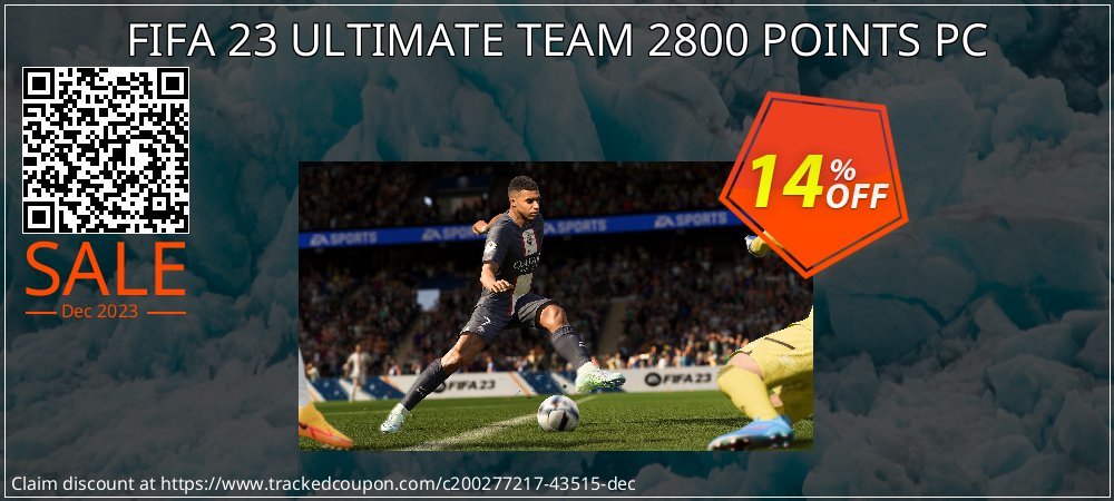 FIFA 23 ULTIMATE TEAM 2800 POINTS PC coupon on National Walking Day discount