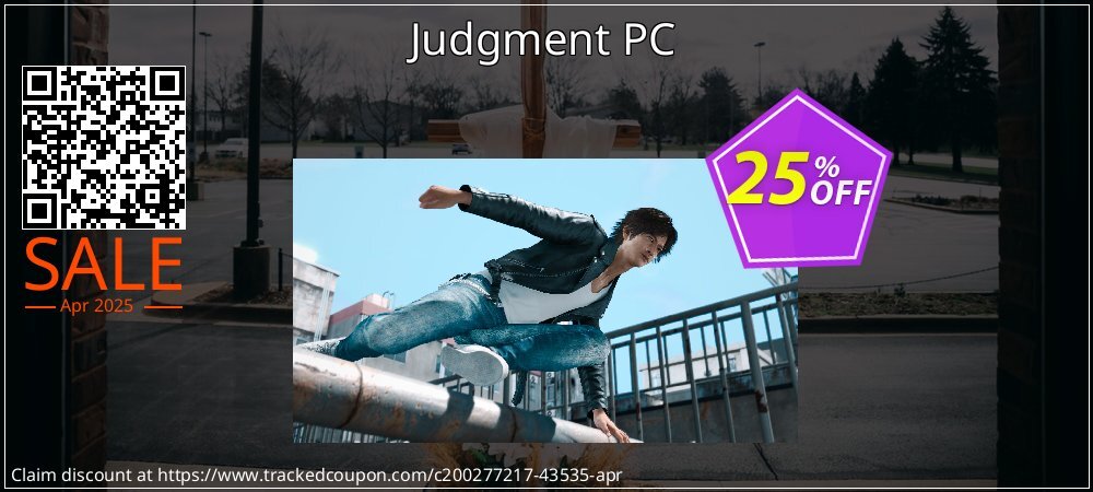 Judgment PC coupon on National Walking Day offering sales