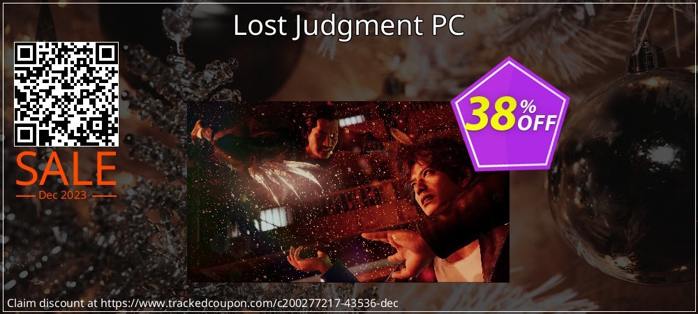 Lost Judgment PC coupon on World Whisky Day discounts