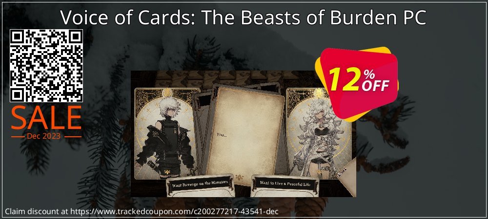 Voice of Cards: The Beasts of Burden PC coupon on World Whisky Day discount