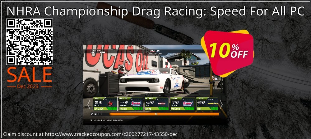 NHRA Championship Drag Racing: Speed For All PC coupon on Mother's Day discount