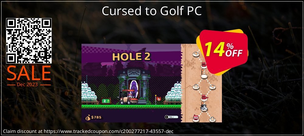 Cursed to Golf PC coupon on April Fools' Day sales