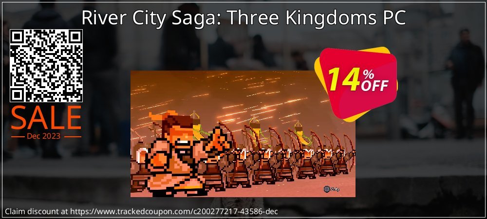 River City Saga: Three Kingdoms PC coupon on World Party Day offer