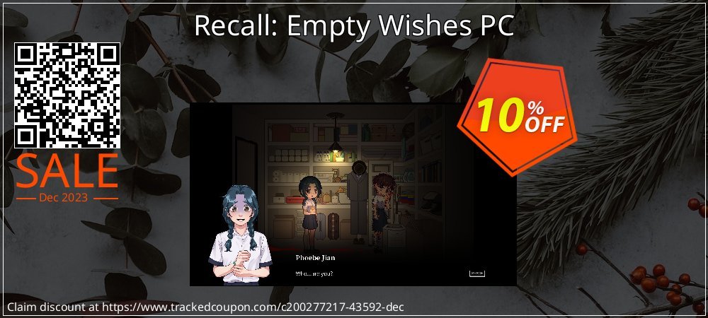 Recall: Empty Wishes PC coupon on National Memo Day sales
