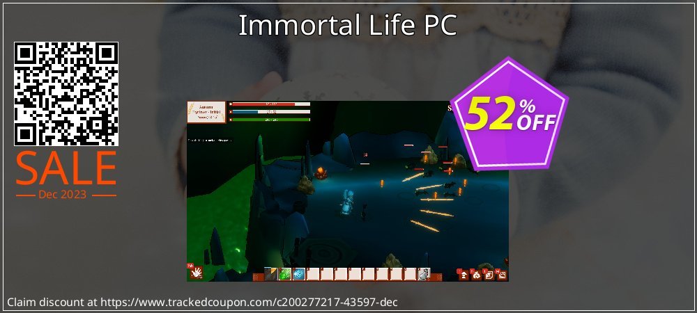 Immortal Life PC coupon on National Memo Day offering sales