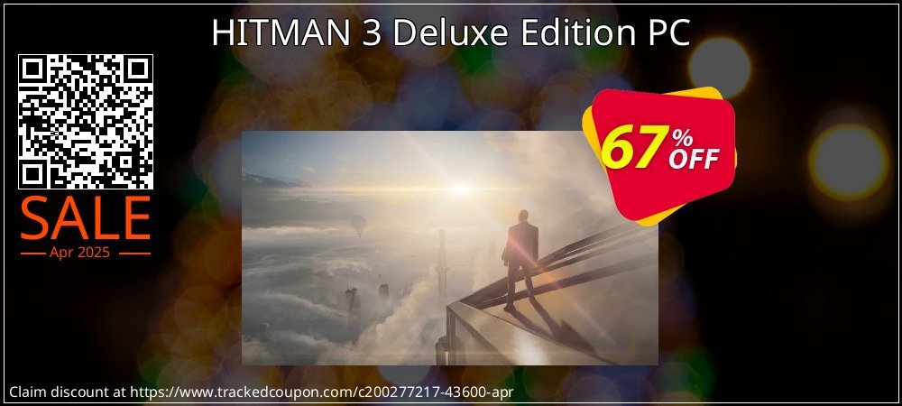 HITMAN 3 Deluxe Edition PC coupon on National Walking Day discounts