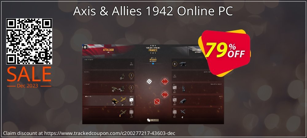 Axis & Allies 1942 Online PC coupon on National Pizza Party Day offer