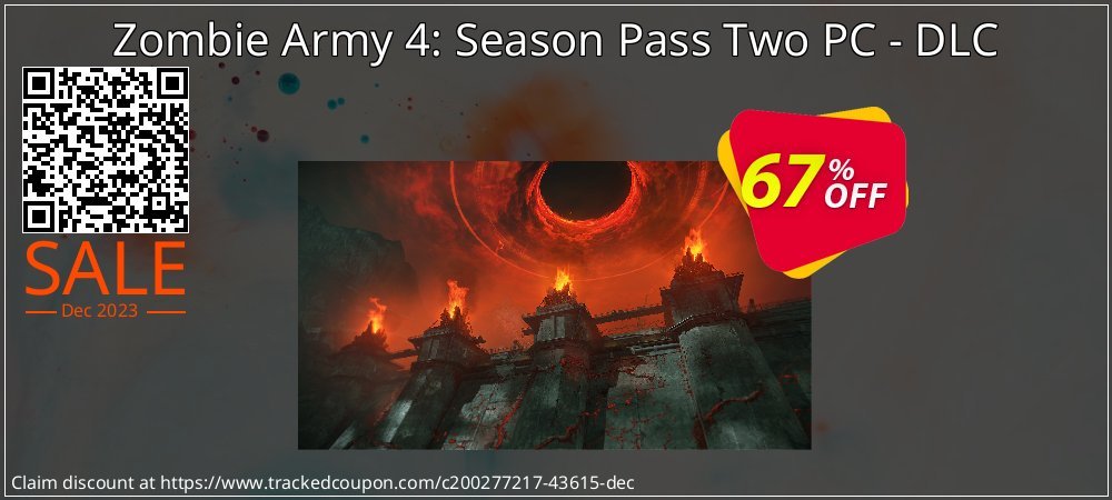 Zombie Army 4: Season Pass Two PC - DLC coupon on National Walking Day offering discount