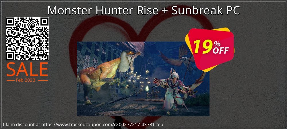Monster Hunter Rise + Sunbreak PC coupon on World Party Day promotions