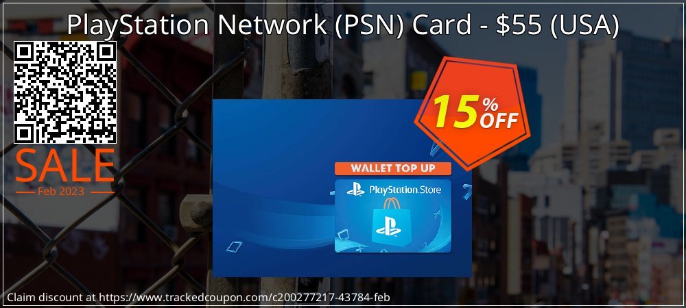 PlayStation Network - PSN Card - $55 - USA  coupon on World Password Day discount