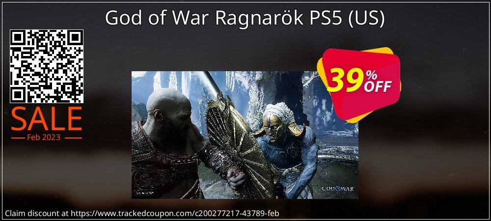 God of War Ragnarök PS5 - US  coupon on National Smile Day promotions