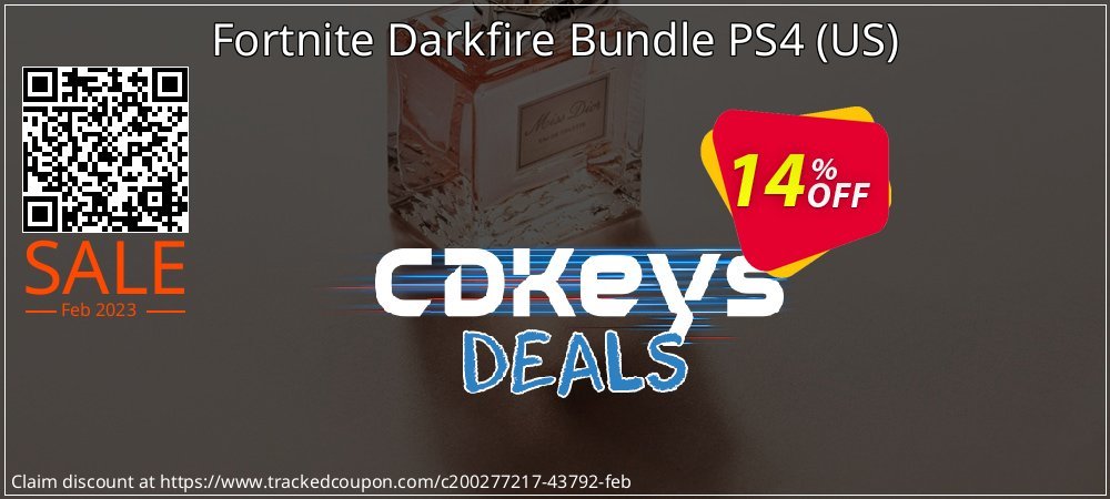 Fortnite Darkfire Bundle PS4 - US  coupon on Working Day offer
