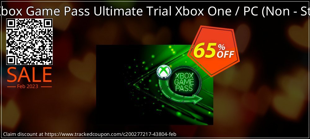 14 Day Xbox Game Pass Ultimate Trial Xbox One / PC - Non - Stackable  coupon on National Smile Day offering sales