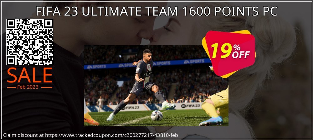 FIFA 23 ULTIMATE TEAM 1600 POINTS PC coupon on Mother's Day offer