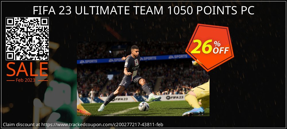 FIFA 23 ULTIMATE TEAM 1050 POINTS PC coupon on World Whisky Day discount