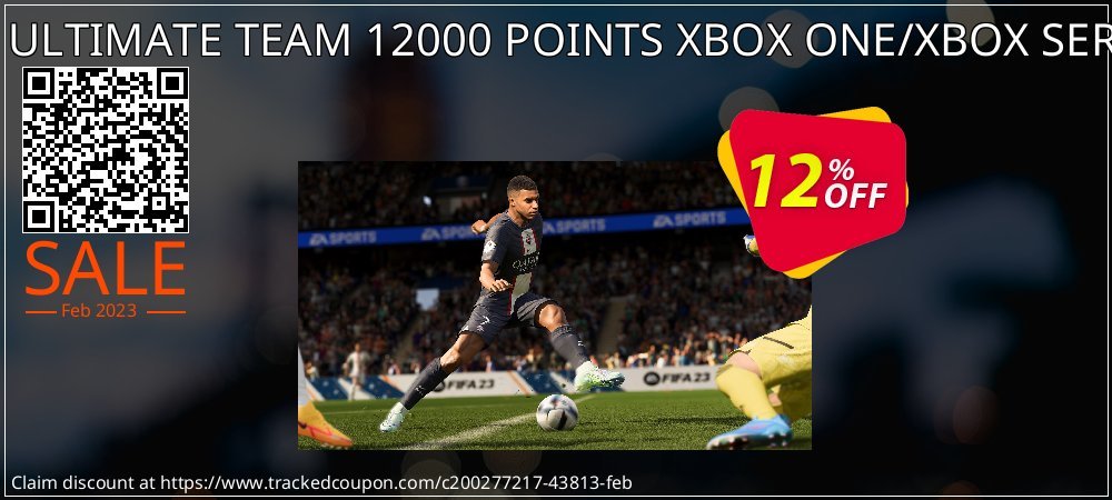 FIFA 23 ULTIMATE TEAM 12000 POINTS XBOX ONE/XBOX SERIES X|S coupon on Easter Day offering discount