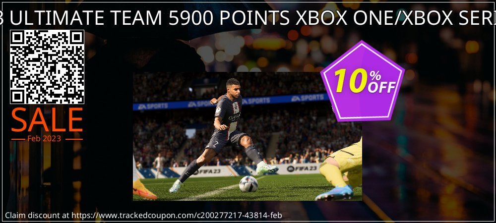FIFA 23 ULTIMATE TEAM 5900 POINTS XBOX ONE/XBOX SERIES X|S coupon on World Password Day super sale
