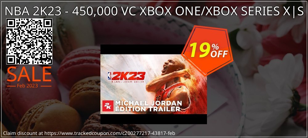 NBA 2K23 - 450,000 VC XBOX ONE/XBOX SERIES X|S coupon on April Fools' Day promotions