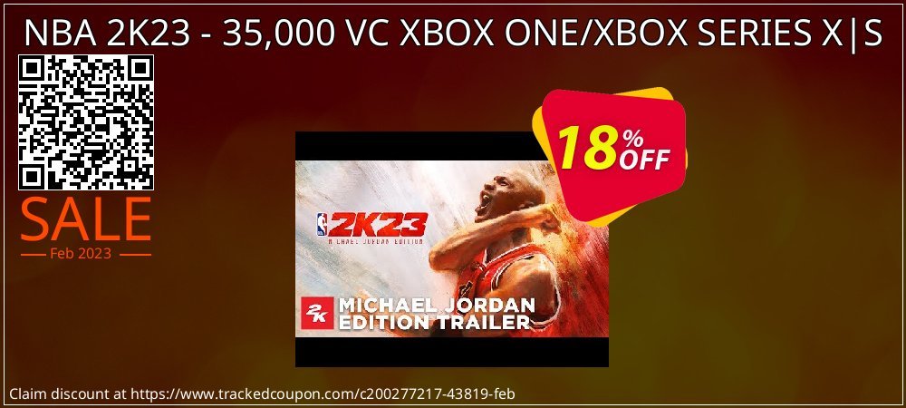 NBA 2K23 - 35,000 VC XBOX ONE/XBOX SERIES X|S coupon on World Password Day offer