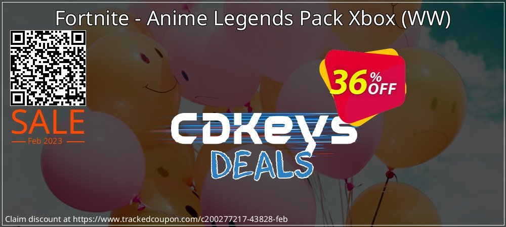 Fortnite - Anime Legends Pack Xbox - WW  coupon on Easter Day deals