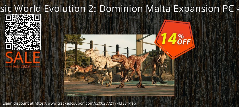 Jurassic World Evolution 2: Dominion Malta Expansion PC - DLC coupon on Tell a Lie Day discounts