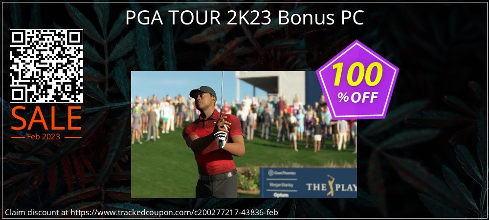 PGA TOUR 2K23 Bonus PC coupon on World Party Day sales