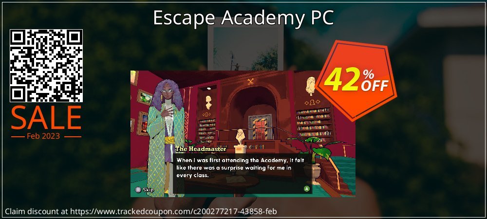 Escape Academy PC coupon on Constitution Memorial Day offering sales